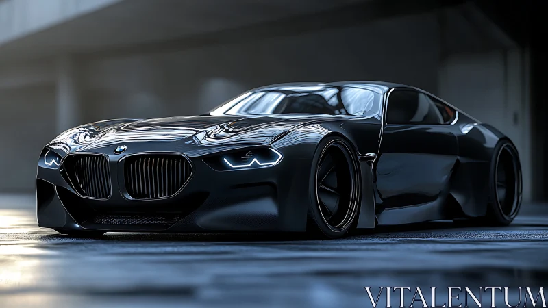 Low-slung BMW concept coupe with aerodynamic carbon-fiber bodywork