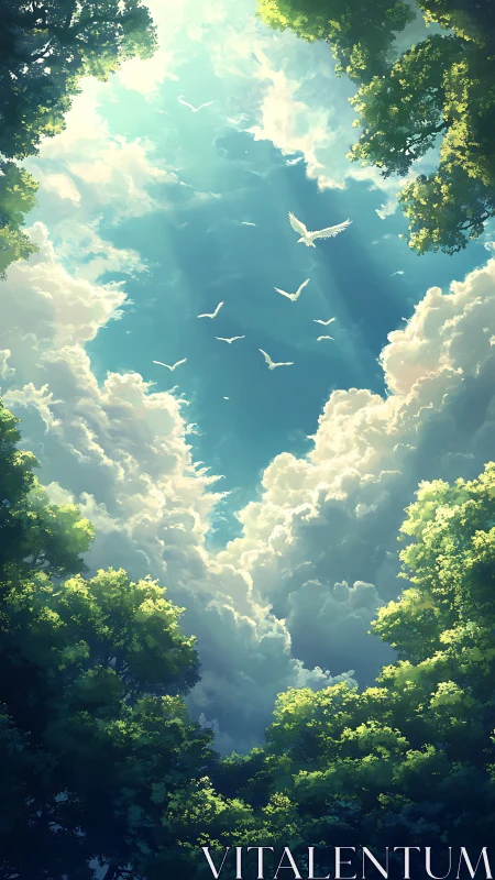 Emerald Cathedral: Where Sky Meets Canopy.