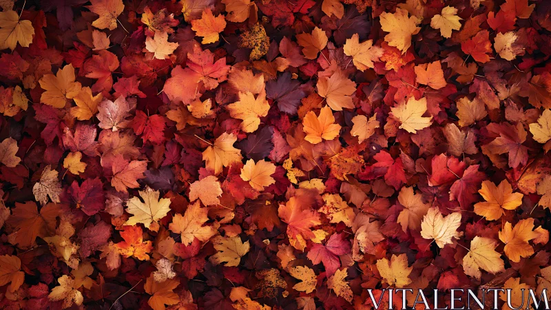 Crimson leaves whisper quietly across autumn&rsquo;s glowing floor