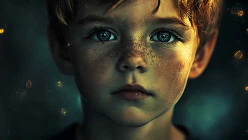 Young Soul with Ancient Eyes.