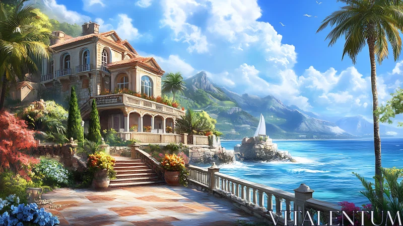 Clifftop Villa Commands Crystalline Seas and Volcanic Drama