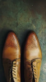 Futuristic running shoe glows within cosmic nebula field.