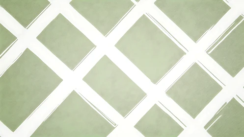 Pale green diamond grid pattern forms minimal abstract background