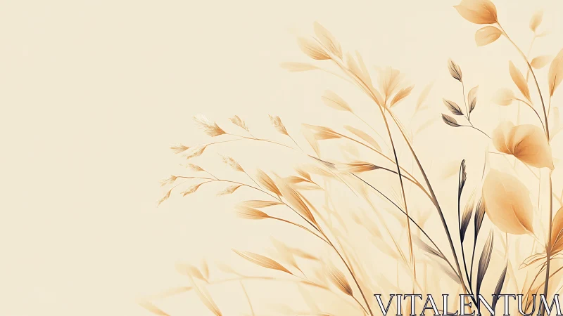 Whisper-soft meadow stems drifting through pale morning light.