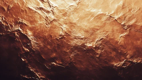 Textured copper metallic surface with subtle uneven sheen.