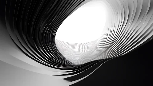 Parametric ribbon tunnel forms high-contrast luminous vortex core