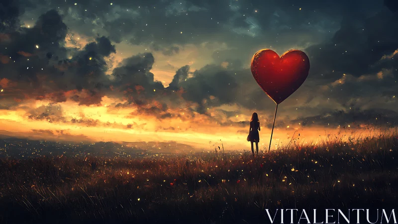 A Solitary Heart: Love's Luminous Journey Through Twilight