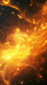 Golden Energy Flows Through Dark Cosmic Void.