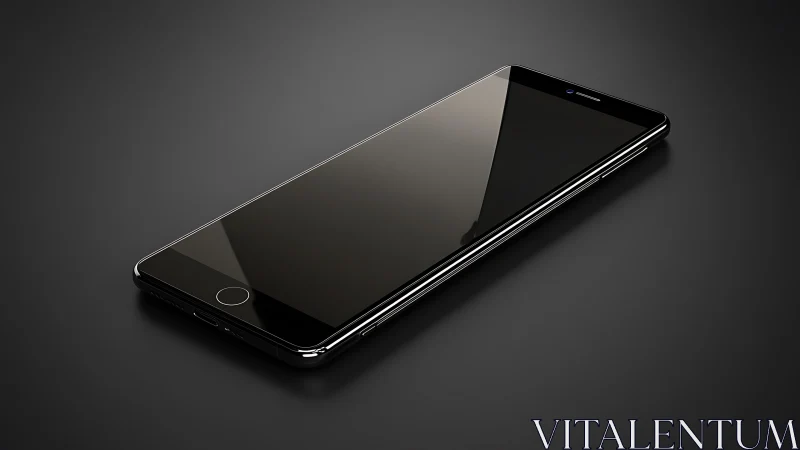 Premium Smartphone Product Visualization with Metallic Finish.