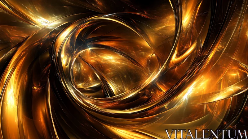 Parametric golden vortex of reflective toroidal energy fields.