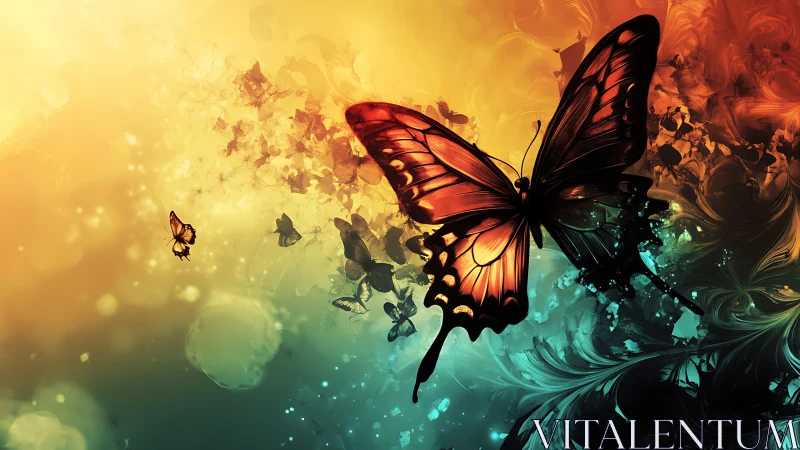 Butterfly galaxies collide in a storm of molten daylight