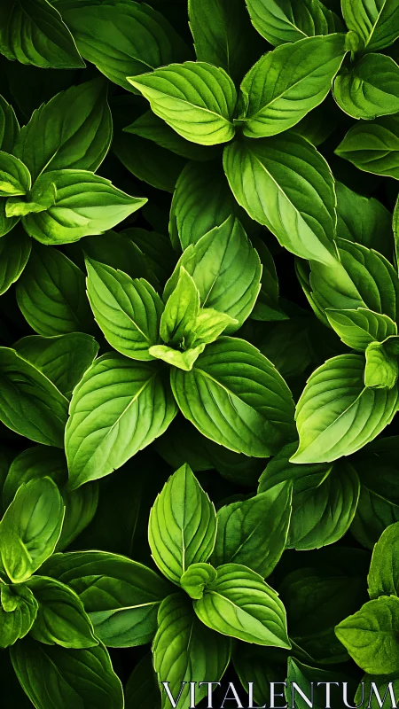 Emerald basil canopy whispering kitchen garden dreams.