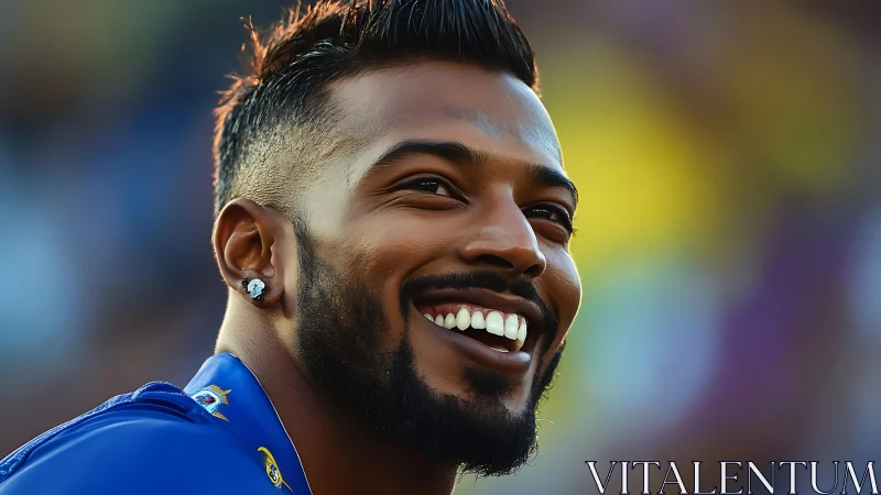 Photorealistic close-up portrait with dynamic shallow focus.