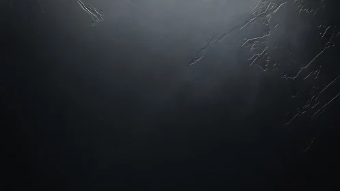 Dark textured surface reveals subtle scratched highlights