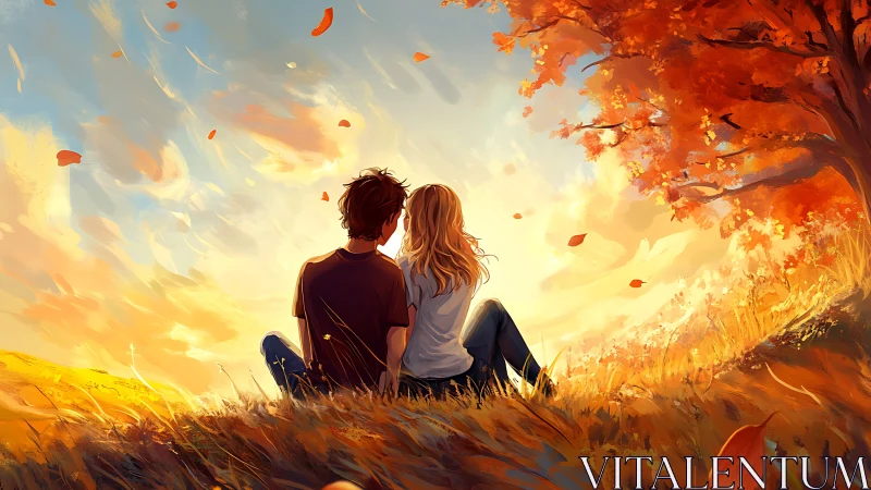 Autumn Solitude: Digital Narrative of Intimate Contemplation