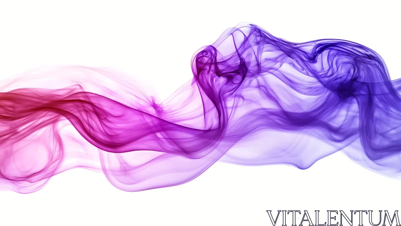 Soft purple and pink smoke swirls drifting in peaceful motion.