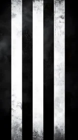 Vertical monochrome grunge bars with high contrast texture