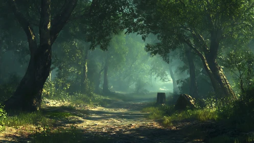 Emerald Cathedral: Where Ancient Trees Guard Forgotten Paths