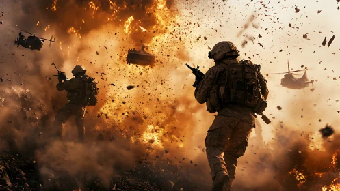 Courage Under Fire: Soldiers in the Chaos.