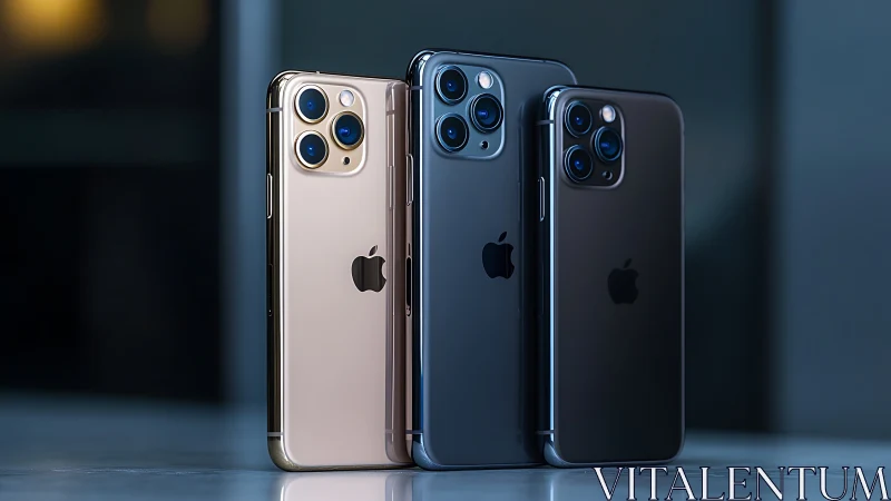 iPhone 13 Pro Max Triple Camera System Comparison Display.