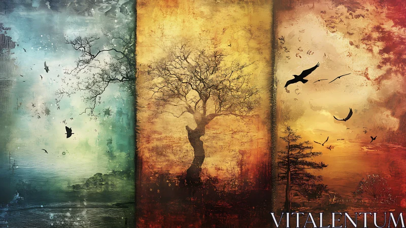 Three dreamlike seasons unfold around a lone enduring tree