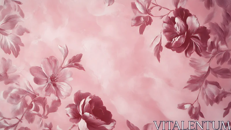 Soft Pink Peonies Dancing in Dreamy Light.