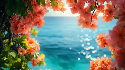 Coral Dreams Frame the Luminous Sea.