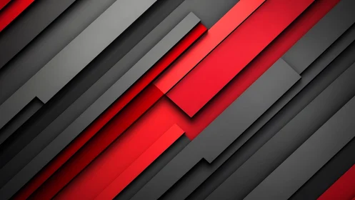 Bold red and black geometric abstract background in modern style.