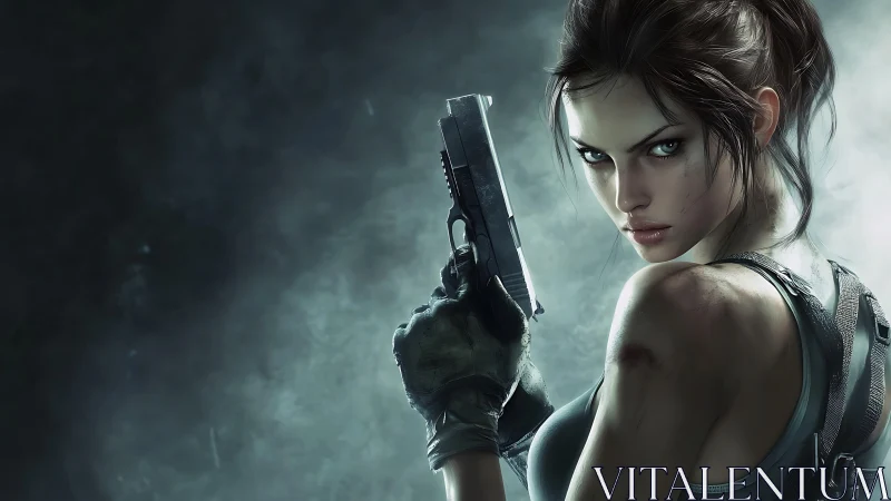 Gunmetal gaze rewrites the night with a single silent threat