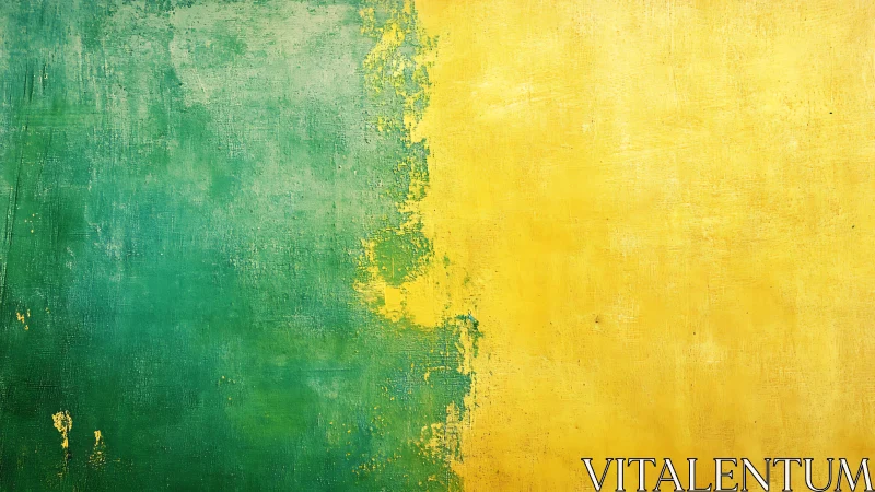 Sunlit border where emerald calm meets bold yellow heat.