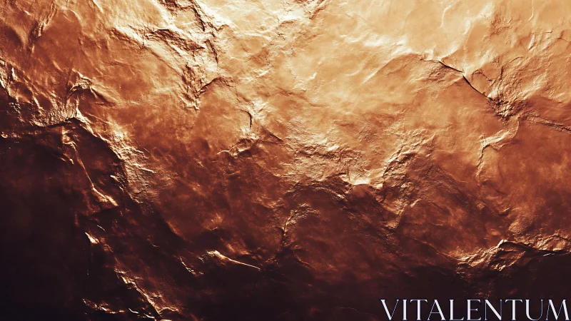 Textured copper metallic surface with subtle uneven sheen.