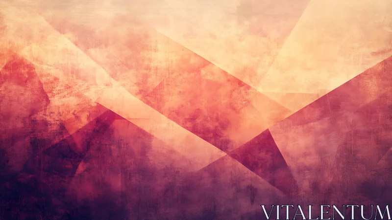 Abstract geometric background with warm colors and textured effect.