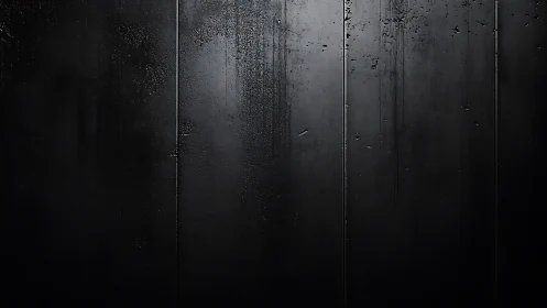 Dark industrial metal wall shows subtle grunge texture detail.
