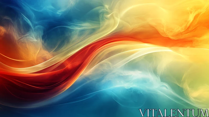 Chromatic fluid dynamics of intertwined spectral waveforms.