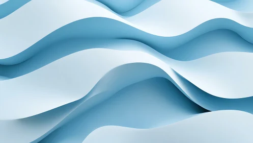 Soft blue waves drifting in calm, layered harmony.