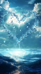 Sky's Promise: Where Dreams Meet the Ocean.