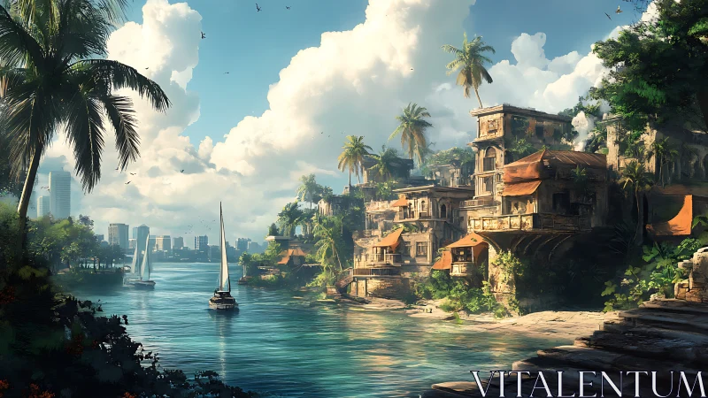 Colonial Whispers Meet Tomorrow's Skyline.