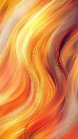 Flowing Fire Motion: Dynamic Gradient Wave Pattern