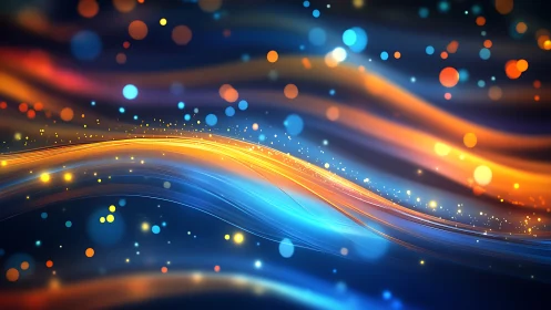 Aurora rivers of light dance across a deep midnight canvas.