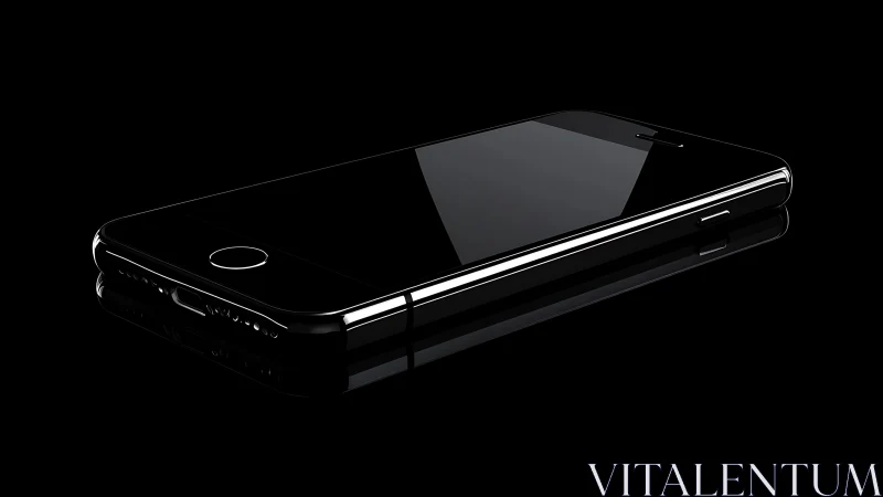 Obsidian Slab: The Glossy Sentinel of Connectivity.