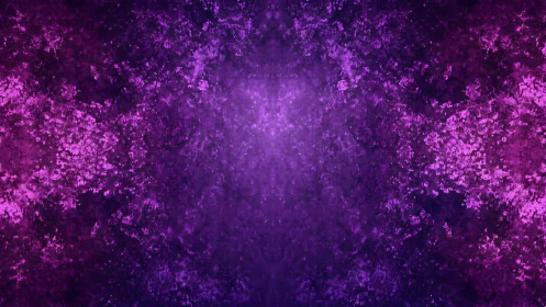 Symmetric violet nebula texture with radiant central glow.