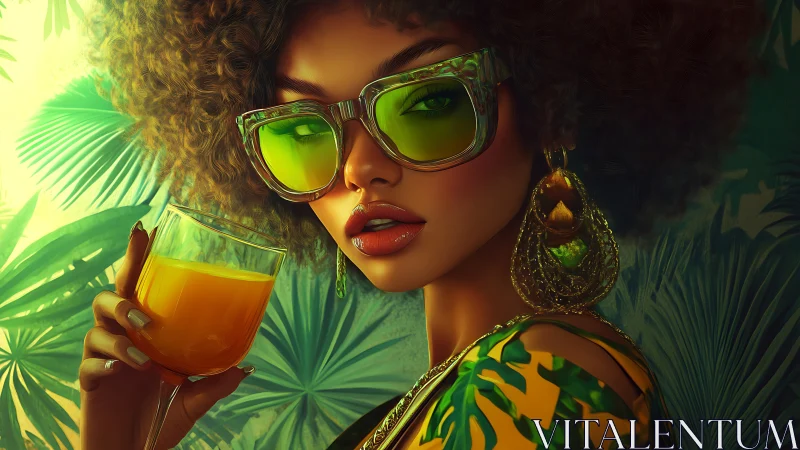 Sunlit style and citrus vibes with bold tropical glamour.