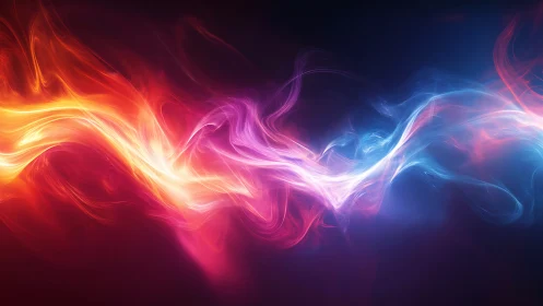 Luminous Energy Wave Dance.