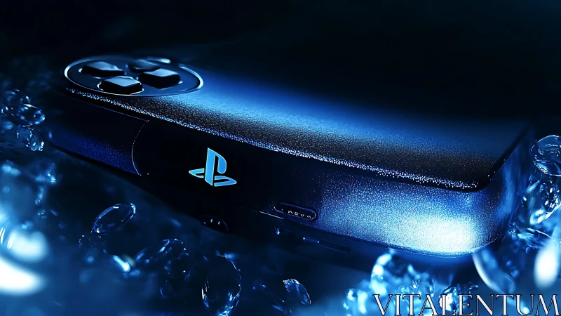 PlayStation Handheld Radiates Through Crystalline Depths