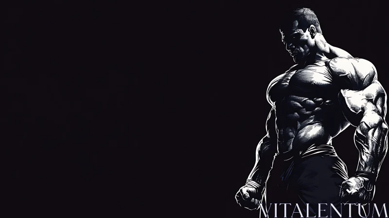 Shadow-drenched titan breathes in the quiet before impact