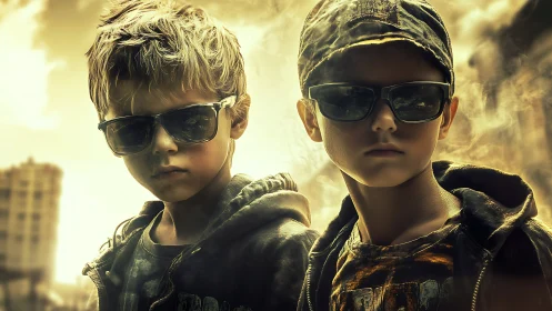 Two Shades of Cool: Urban Youth in Golden Suspense.