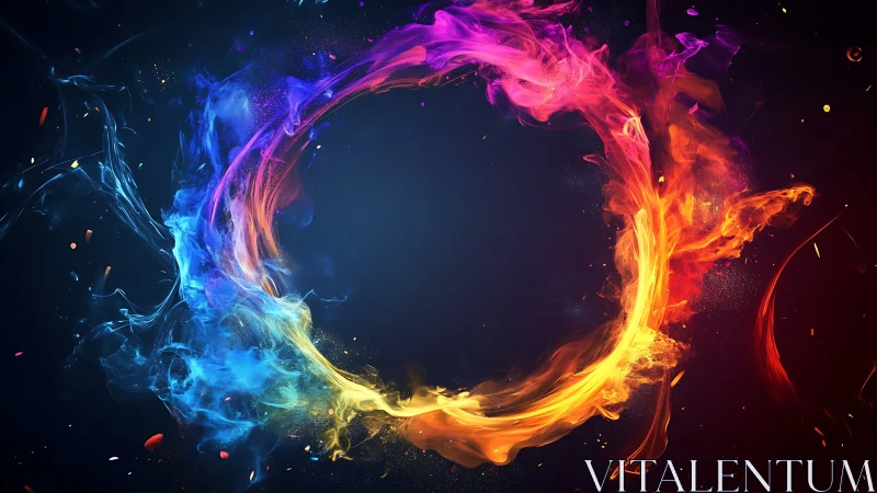 Cosmic Dance of Light and Energy.