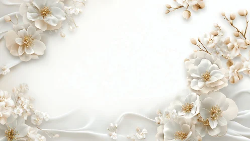 Creamy Blooms in Soft Sanctuary Spaces.