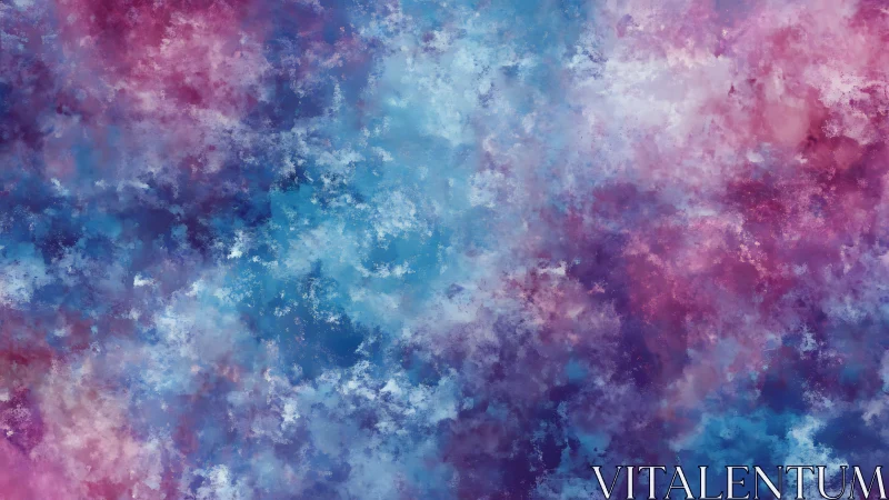 Colorful nebula style abstract cloud texture background