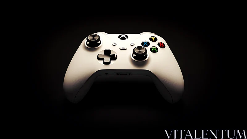 Xbox Series X wireless controller rendered with studio lighting